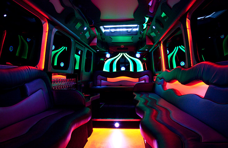 Party limo bus hire